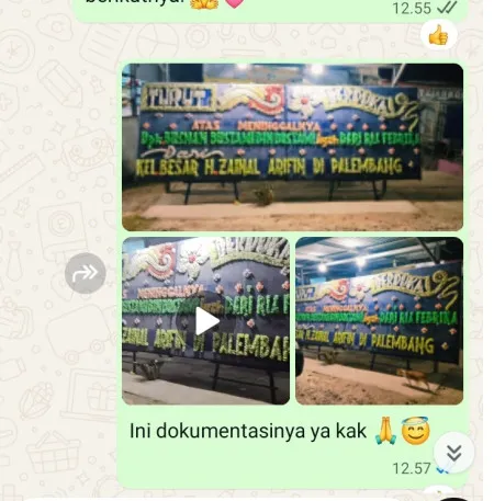 Pengiriman Papan Bunga Duka Living World Alam Sutera