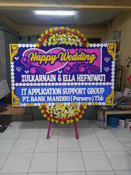 Papan Bunga Living World Alam Sutera