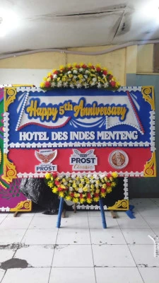 Papan Bunga di Living World Alam Sutera